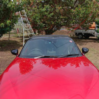 さくらんぼ色ロードスター